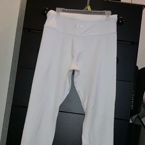White Nike Leggings